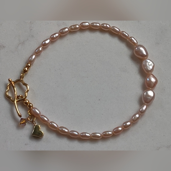 New freshwater pearl bracelet. - Picture 3 of 7